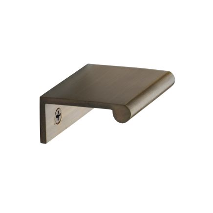Heritage Brass EPR Edge Pull Cabinet Handle 50mm Antique Brass finish