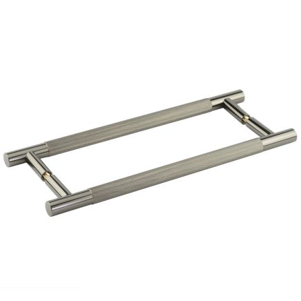 Bari Pull Handles 300mm Black Nickel Back to Back - By Frelan Hardware - JV1800BNB2B