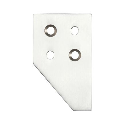 Zoo Hardware Sash Strike Plate for Sash Stop - Satin