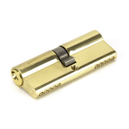 Lacquered Brass 40/40 5pin Euro Cylinder KA