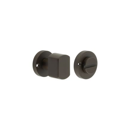 Contemporary Dark Bronze Turn & Release for Mortice Knobs - By Frelan Hardware - JV813DB