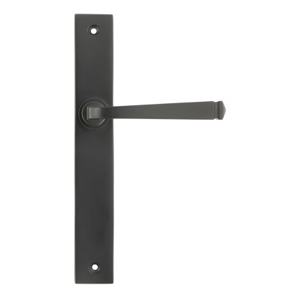 Aged Bronze Avon Slimline Lever Latch Set