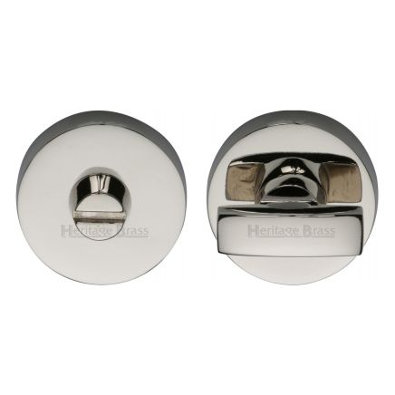 Heritage Brass Thumbturn & Emergency Release Polished Nickel Finish