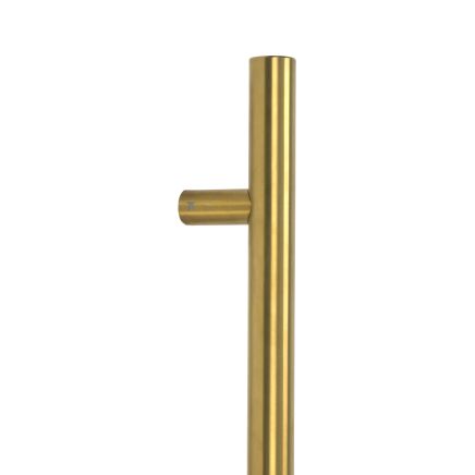 Aged Brass (316) 0.9m T Bar Handle Bolt Fix 32mm Ø