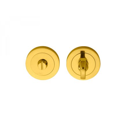 Turn And Release Long Spindle  - Polished Brass