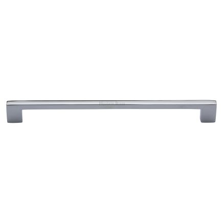 Heritage Brass Cabinet Pull Metro Design 256mm CTC Polished Chrome Finish