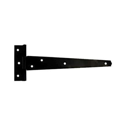 Iron Tee Hinge  - Standard 8" - 200mm Black