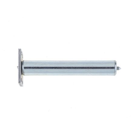 Jedo Concealed Door Closer with Rectangular Plate 140mm Satin Chrome - By Frelan Hardware - JW900SC