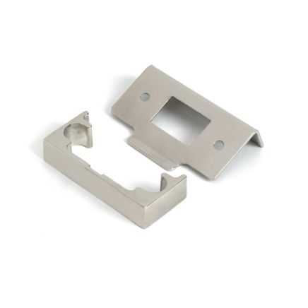 Polished Nickel ½" Rebate Kit for Tubular Mortice Latch