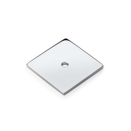 Alexander & Wilks - Quantock Square Backplate - Polished Chrome