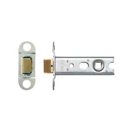 Zoo Hardware Tubular Latch (Knobs) - Architectural 45* Travel 76mm BODIES ONLY - Stainless Steel
