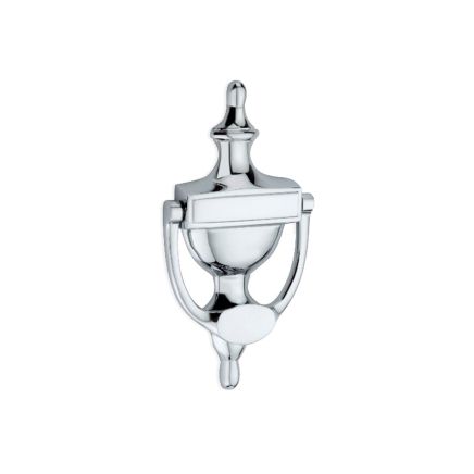 Victorian Door Knocker 150mm Polished Chrome
