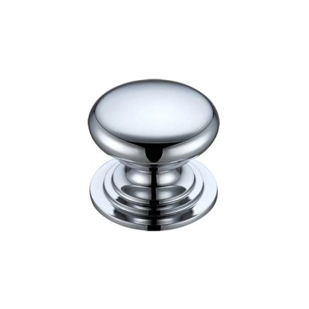 Zoo Hardware Victorian Cupboard Knob 38mm dia. - Chrome