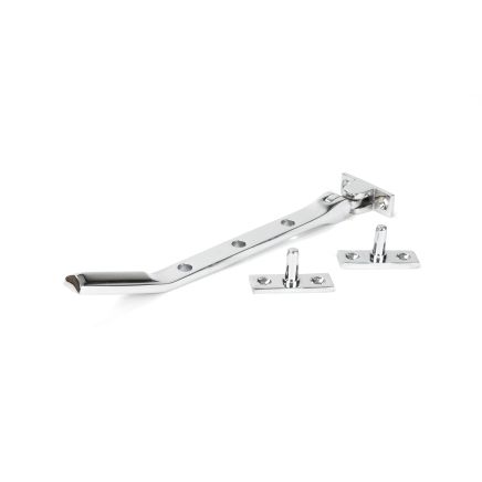 Polished Chrome Art Deco 8" Stay