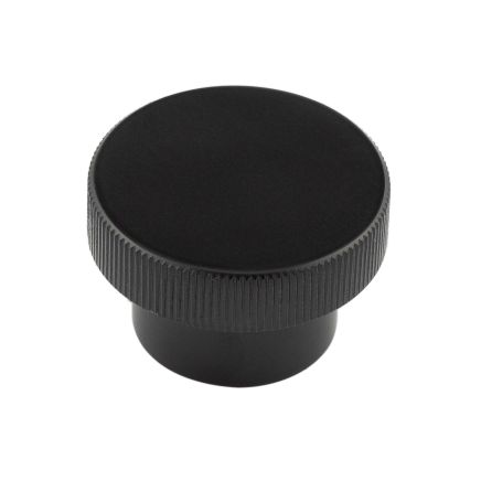 Thaxted Cupboard Knobs 40mm Black - By Frelan Hardware - HOX240MB