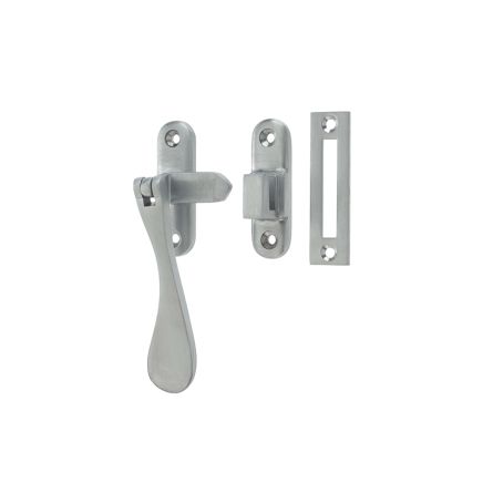 Jedo Victorian Casement Fasteners 90mm Satin Chrome - By Frelan Hardware - JV301SC