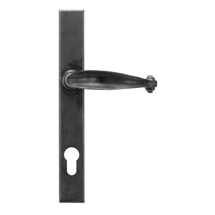 External Beeswax Cottage Slimline Lever Espag. Lock Set