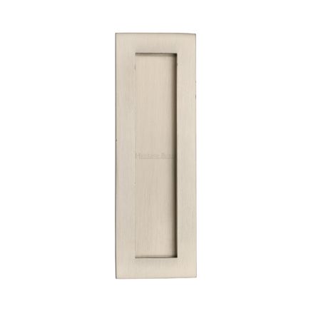 6" Flush Handle Satin Nickel