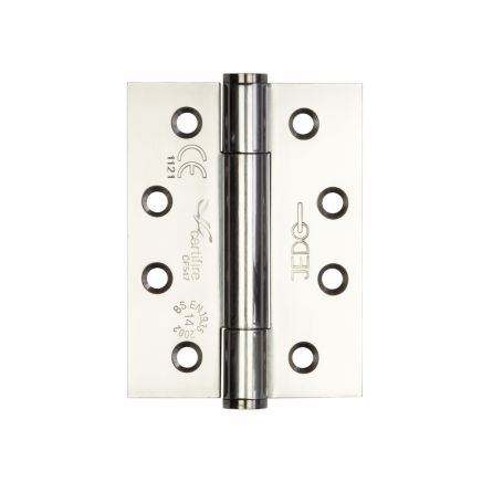 Certifire Stainless Steel Grade 14 Concealed Bearing Hinge 102x76x3mm Polished Stainless Steel - By Frelan Hardware - J9400PSS