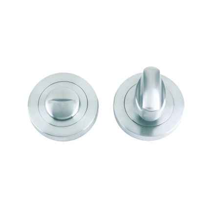 Zoo Hardware Turn & release on round rose - Satin Nickel