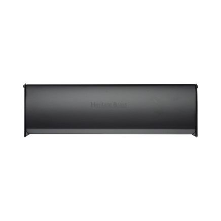 Heritage Brass Interior Letterflap 11" x 3 3/4"Matt Black finish