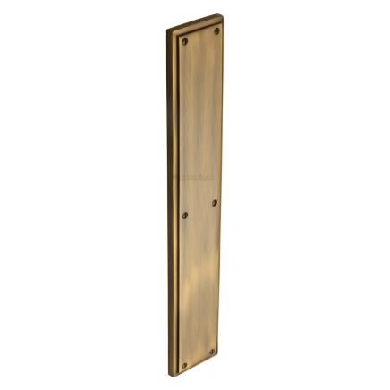 Heritage Brass Fingerplate Antique Brass finish