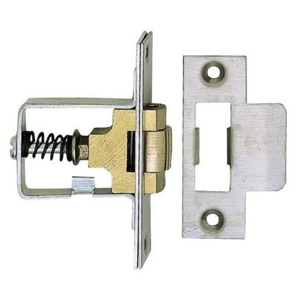 Jedo Rollerbolt Catch 41mm Satin Stainless Steel - By Frelan Hardware - JL8091SS