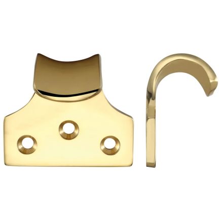 Zoo Hardware Sash Lift - Heavy Duty - Polished Brass