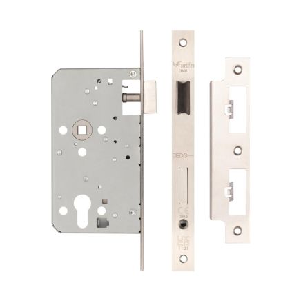 Jedo 72mm Din Escape Locks 60mm Backset Satin Stainless Steel - By Frelan Hardware - JL-DE60SSS