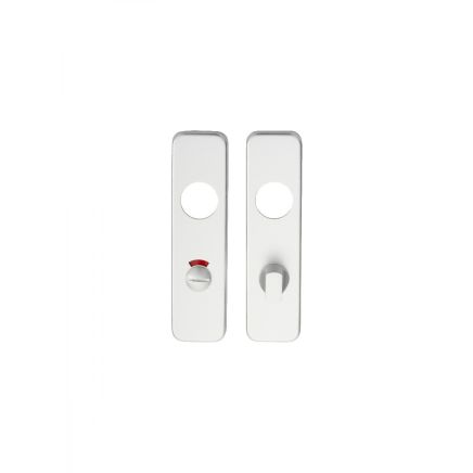 Safety Lever Bathroom Covers - Satin Anodised Aluminium