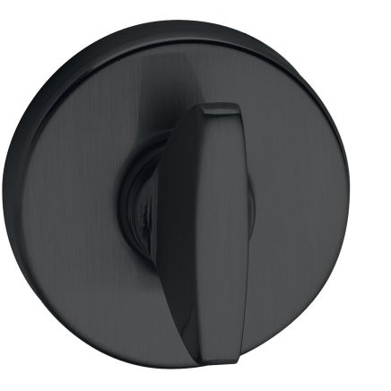 Tupai Rapido CurvaLine WC Turn on Round Rose (bolt through fixing only) - Pearl Black