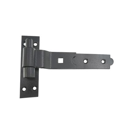 Hook and Band Hinge - Cranked 8" - 200mm Black
