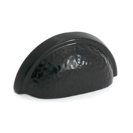 Black Hammered Regency Drawer Pull