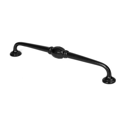 Black 10" Hammered D Handle