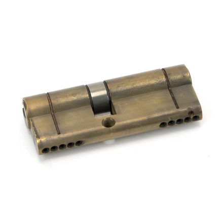 Aged Brass 35/45 5pin Euro Cylinder