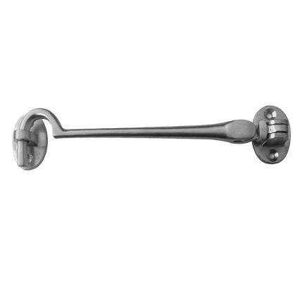 Jedo Brass Cabin Hooks 300mm Satin Chrome - By Frelan Hardware - JV110GSC