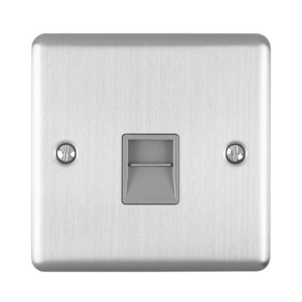 Eurolite Enhance Decorative Telephone Master Satin Stainless Steel