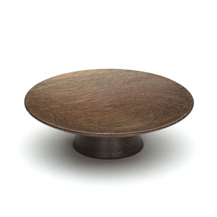 Wooden Cabinet Knob Olympia Design 65mm Walnut Finish