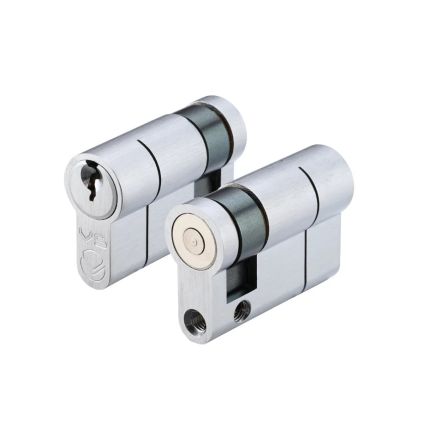 Zoo Hardware V5 45mm Single Cylinder Cylinder Keyed to Differ - Satin