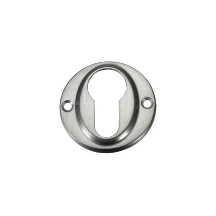 Zoo Hardware Euro Profile Escutcheon - Nickel