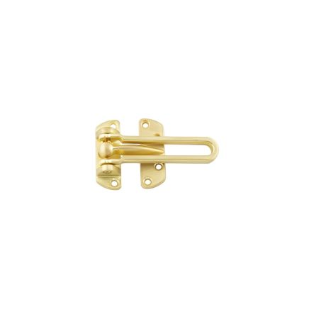 Jedo Security Door Guards Satin Brass - By Frelan Hardware - J3003SB
