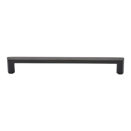 Heritage Brass Cabinet Pull Hex Profile Design 203mm CTC Matt Bronze Finish