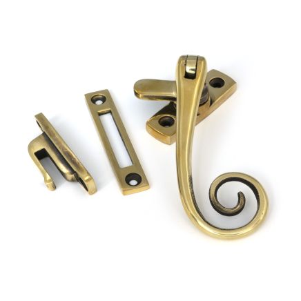 Aged Brass Monkeytail Fastener