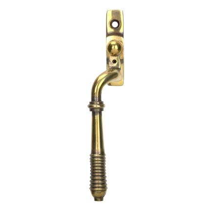 Aged Brass Reeded Espag - LH