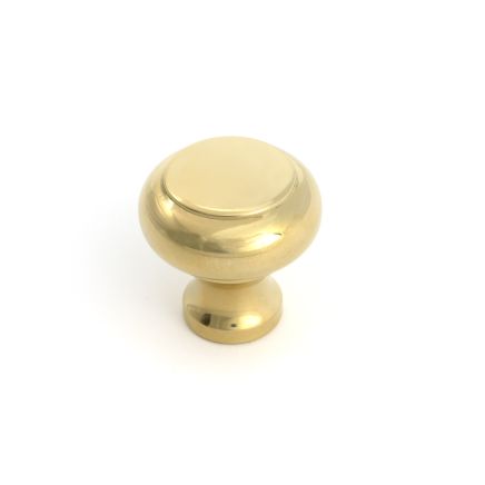 Polished Brass Regency Cabinet Knob - Small
