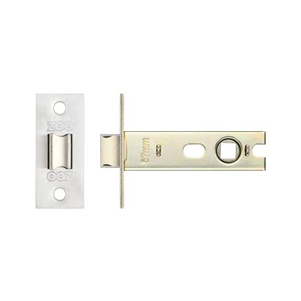 Zoo Hardware Project tubular latch 76mm - bolt-through - Stainless Steel