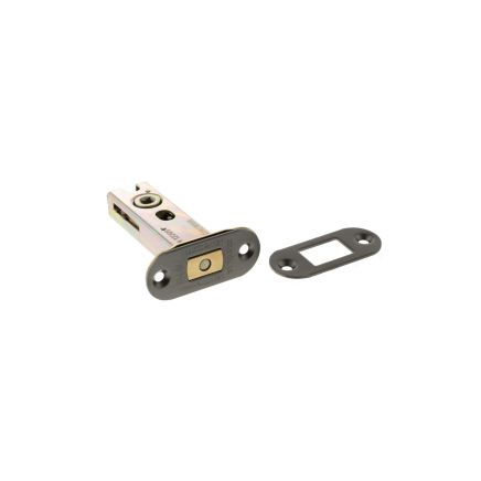 Atlantic Radius Fire-Rated CE Marked Bolt Through Tubular Deadbolt 3" - Matt Gun Metal