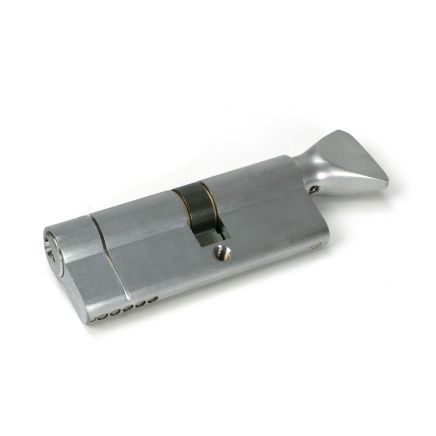 Satin Chrome 35T/45 5pin Euro Cylinder/Thumbturn