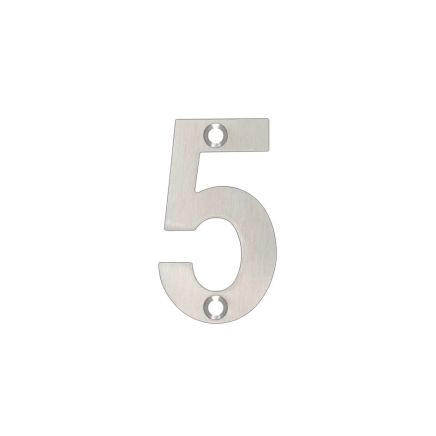Zoo Hardware Numerals - 50mm - Polished Stainless