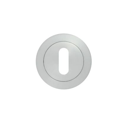 Zoo Hardware Escutcheon standard profile - Satin Chrome